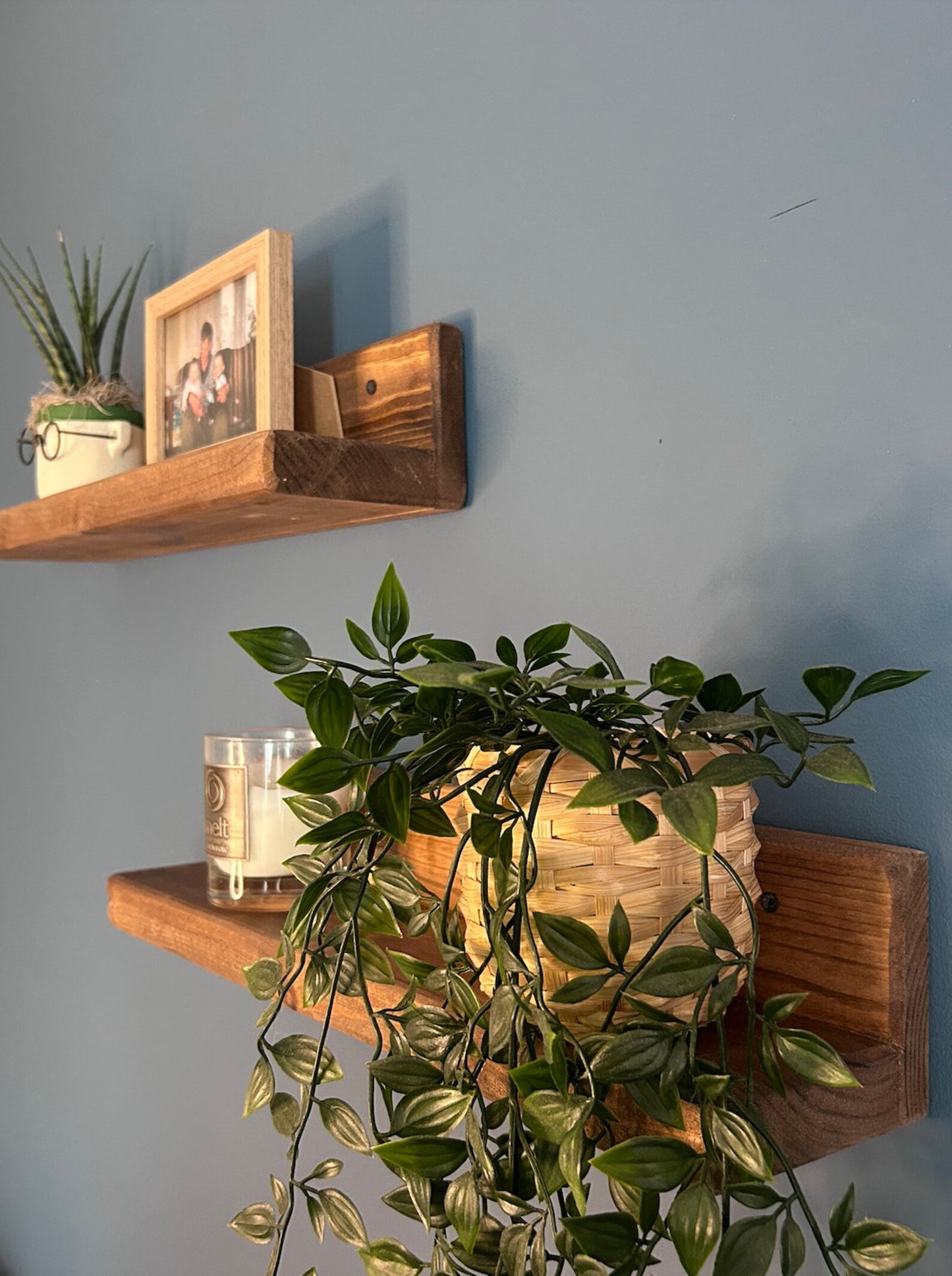 Wooden Floating Ledge Shelf