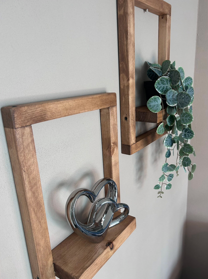 Wooden Decor Shelf